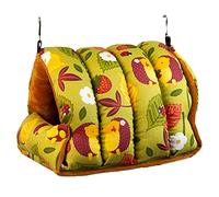 Nucelit Pet Hamster Cage House Hanging Nest Parakeet Cockatiel Warm Bed Hammock Small Birds Winter Toy Windproof Hanging Cave Bed Ferrets Cave Reptiles