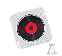 Nucelit Portable Bluetooth-compatible CDs Player for Audiobooks Music Light Weight Design 2 Hour Fast Charging 2000mAh Music Player