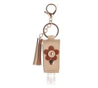 Nucelit Portable Squeeze Bottle Empty Leakproof Travel Bottle with Keychain Holder for Hand Essential Oil Shampoo Empty Travel Keychain Squeeze Hand Keyring Holder