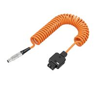 Nucelit Powerful 150W D-Tap to 2Pin Connector Cable Flexible Charging Cable for Professional Cinemas Cameras 60cm Length Disseminator