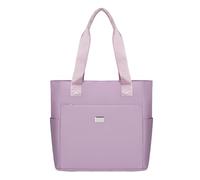 Nucelit Practical Travel Shoulder Bag with Multiple Compartments Water Resistant Oxford Daily Essential Top Handle Bags Water Resistant Travel Messengers Bag