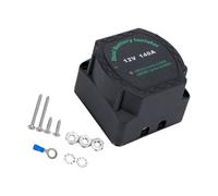 Nucelit Premium 12V Double Battery Divider 140A for Motorized and Marine Applications Auto Battery Charging Transmit