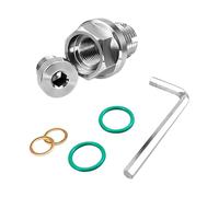 Nucelit Premium M12x1.25 Thread Fixing Fastener Group Includes Sealing Washers and Setup Tool Engine Oil Pan Fix Set