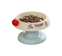 Nucelit Proof Heightened Pet Bowl Additional Rustless Substance Puss Dog with Cervical Collar Plan Cervical Assist Hoisted Pet Bowl