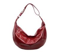 Nucelit PU Leather Crossbody Bag for Various Occasion Practical and Stylish Dumpling Shoulder Bag for Modern Individuals Trendy Women ' s