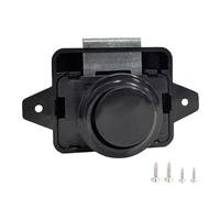 Nucelit Push Keyless Door For Campers Motorhome Furniture Push Latches Keyless Cupboard Furniture Hardware Zinc Alloy ABS Door