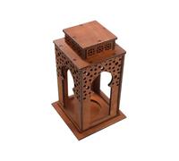 Nucelit Ramadans Ornament Wood Lamp Holder Eid Mubaraks Tabletop Decorations for Warm Atmospheres Festive Party
