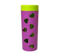 Nucelit Rolling Treat Dispenser Dog Toy with Adjustable Food Opening Interactive Feeding Game for Canine Enrichment Nonslip Dog Food Dispenser
