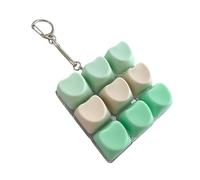 Nucelit Shape Keycaps Switches Tester with Feedbacks for Focus Training Travel Portable Keychain Silicone Keyring with Clicky Tactiled Feedbacks for Adults and Students