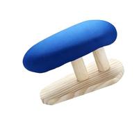Nucelit Shaped Ironing Bench Ironing Board Sturdy Hardwood for Multipurpose Home Usage Wooden Pressing Stool