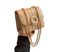 Nucelit Shoulder Bag Crossbody Purse Quilted Shoulder Bag Phone Wallet Purse Convertible Chain Strap for Girl Dating Work Trendy Quilted Crossbody with Coin Leather Ladies Purses
