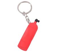Nucelit Silicone Alloy Keychain - Compact Clip for Water Sports, Hiking Gear & Daily Outdoor Essentials Alloy Diving Accessory