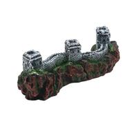 Nucelit Simulated Great Wall Large Fish Tanks Landscape Decoration Aquariums Cave for Fish and Shrimp Habitat Hollows Tree Decoration