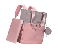 Nucelit Spacious Diaper Bag with Convertible Shoulder Strap and Multiple Pockets for Outdoor Travel and Daily Use Parenting Backpack