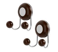 Nucelit Stainless Steel Wood Grains Paper Towel Holder Wall Mounted Adhesive Hooks for Kitchen Bathroom Home Decoration Wood Texture Hanger for Bathroom
