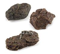 Nucelit Stone Aquarium Decoration Betta Rocks for Shrimp for Turtle Cichlid Fish for Tank Accessories for & Salt W Stone Aquarium Decorations