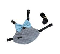 Nucelit Suit Rabbits Harness for Small Pet Without Pull Adjustable and Breathable Puppies Vest Dog Harness Polyester Pet Comfortable Design