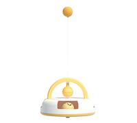 Nucelit Table Tennis Toy with Catnips Balls for Self-stimulation Turntable Pet Supplies Toy Items Products Interactive for Indoor When Not Best Interactive for Boring for Indoor Kitten