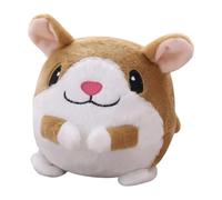 Nucelit Talking Plush Hamster Dog Toy Vibrating and Bouncing Interactive Fun for and Dogs Fun Exercise Toy Rechargeable