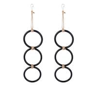 Nucelit Three Rings Climbing Snake Toy Flexible Design for Small Pet Interaction Play and Training Exercise Toy for Cage Hanging Pet Snake Training