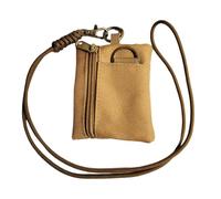 Nucelit Tiny Keychain Addition Bag Impermeable University Substance Multiple Storage Compartments Secure Clip for Adventure Gear Tiny Code Digital Wallet