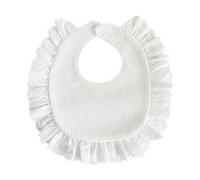 Nucelit Toddler Girls Lace Collar Cotton Bibs Hollow Out Baby Bibs Lovely Pattern Newborns Bibs Fashionable Baby Bibs Present