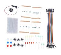 Nucelit Transportable Electronics Lab Set Flexible Wiring Factors Physical Switches Color Ciphered Cables for Transportable Electronics Experiment Set