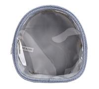 Nucelit Unique Plush Decorated Case with PVC Transparent Compartment Great for Outdoors Commuting and Daily Essential PVC Storage Case Cover for Figures Dolls