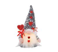 Nucelit Valentine ' s Day Glowing Gnomes Doll Gift Excellent Craftsmanship, Great for Gifting Beautiful Holiday Party Supply Cloth/filling Cotton