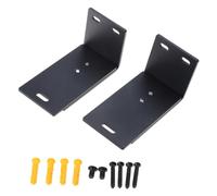 Nucelit Wall Mount Bracket Set for Soundbar Space Saving L Shaped Sliding Soundbar Mount Maximize Your Room Potential Adjustable Wall for