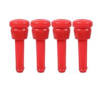 Nucelit Washable Silicone Teat Cup Liners 4PCS Milking Lining Sleeves for Dairy Farm Cattle Milking Machine Replacement Part Food Grade Silicone Teat Cups