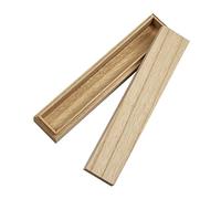 Nucelit Wooden Storage Box Desktop Stationery Organizer Pen Holder Small Jewelry Gift Storage Portable Display Art Pencil Case Small Organizer Large Capacity Middle School Kids Aesthetic