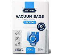 NuClean - 4 Hoover Bags for Miele Vacuum - Compatible with HyClean C3 GN Cat and Dog Vacuum Dust Bag (4 Bags, 2 Filters & Scented Fresheners)