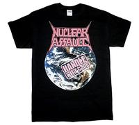 Nuclear Assault Handle Care Trash Metal Anthrax S.O.D. Black Men T Shirt Black M
