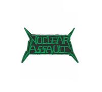 Nuclear Assault Thrash Metal Band Patch Badge Embroidered Iron on Applique Patch Accessory
