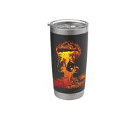 Nuclear Bomb Blast Mushroom Cloud Stainless Steel Insulated Tumbler