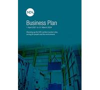 Nuclear Decommissioning Authority: Business Plan. Financial year beginning April 2021 to financial year ending March 2024 22/03/2021