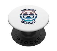Nuclear Energy Enthusiast Plant Power Atom PopSockets Adhesive PopGrip