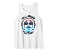 Nuclear Energy Enthusiast Plant Power Atom Tank Top