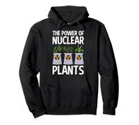 Nuclear Energy POWER OF NUCLEAR PLANTS Funny Activists Pullover Hoodie