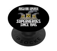 Nuclear Energy Powering Homes Nuclear Power Plant PopSockets Swappable PopGrip