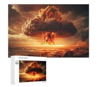 Nuclear Explosion Adult Puzzle, 1000 PCS, Relaxing Jigsaw Activity, A Satisfying Project for Experienced Puzzlers, at Home