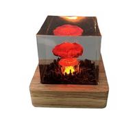 Nuclear Explosion Mushroom Cloud Lamp, 3D Mushroom Cloud Indoor Lighting USB Night Light, Plug and Play, Creative Gifts Table Lamp