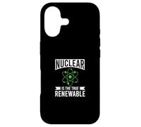 Nuclear Is The True Renewable Power Scientist Case for iPhone 17