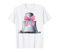 Nuclear Medicine Nuclear Tech Technologist Girl Mom Coquette T-Shirt