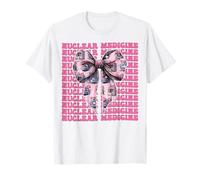 Nuclear Medicine Nuclear Tech Technologist Girl Mom Coquette T-Shirt