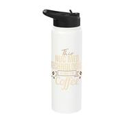 Nuclear Medicine Technologist Coffee Nuc Med Tech Apparel Stainless Steel Insulated Water Bottle