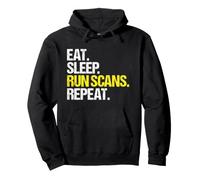 Nuclear Medicine Technologist Eat Sleep Routine Pullover Hoodie