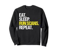 Nuclear Medicine Technologist Eat Sleep Routine Sweatshirt