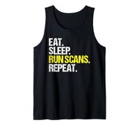 Nuclear Medicine Technologist Eat Sleep Routine Tank Top